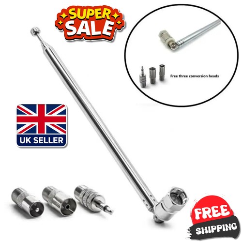Telescopic dab radio aerial - telescopic,