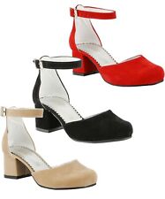 Girls Shoes Block Heels