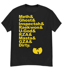 Wu Tang Clan RZA GZA ODB Meth U God Man Raekwon