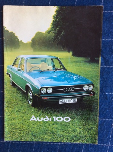 Audi 100 sales brochure - sales,