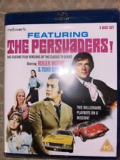 TONY CURTIS ROGER MOORE FEATURING THE PERSUADERS! 4 DISC BLU RAY 8 MOVIES SEALED