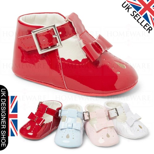 Baby girls pram shoes - pram,
