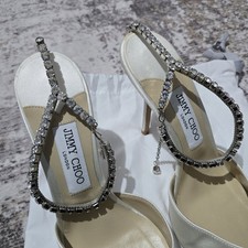 Jimmy Choo Saeda 100 Ivory