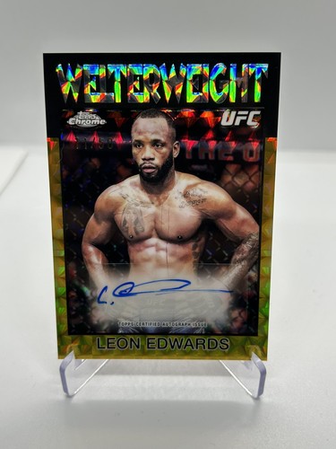 Leon edwards ufc topps - -,
