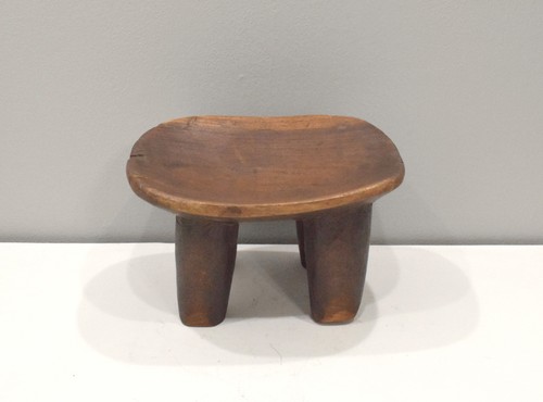 African carved wood lobi - carved,