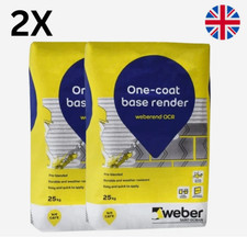 2 x Weber One Coat Base Render