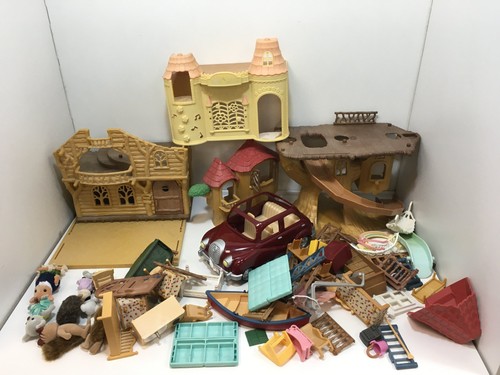Sylvanian families tree houses - families,