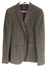 Men's Tailored Wool Mix Tweed
