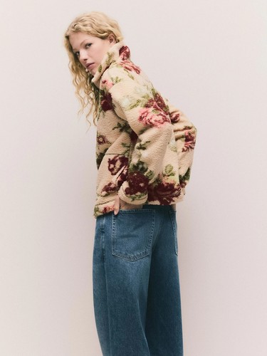Pink floral print - print, soft