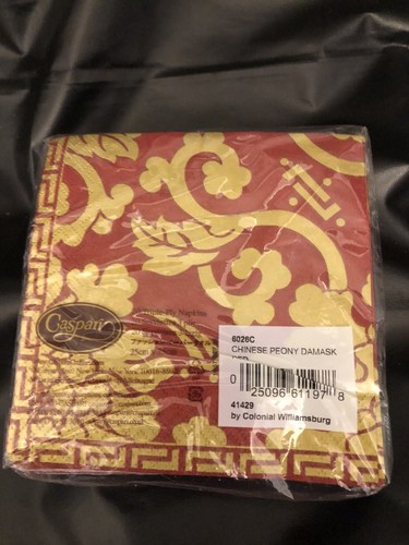 Caspari christmas red chinese - caspari,