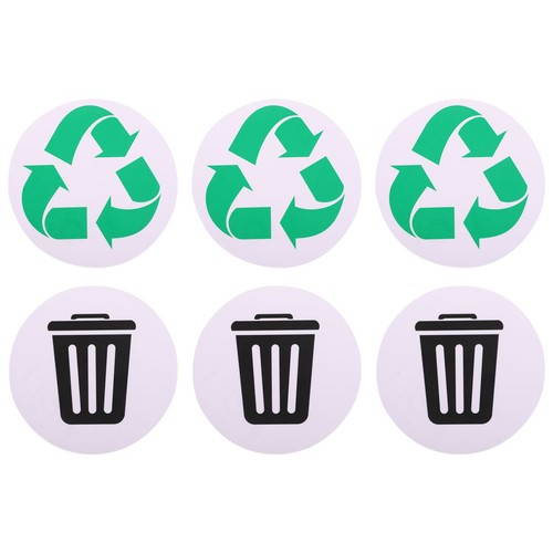 6pcs waste container - 6pcs,