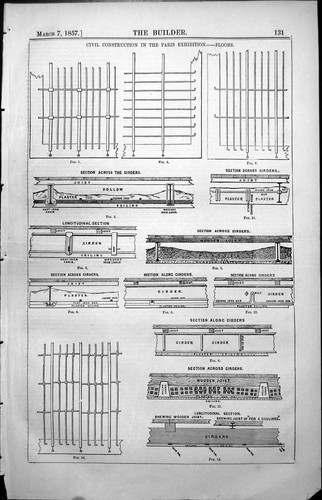 Old print civil construction - print,