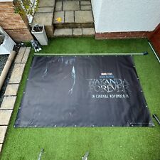 Black Panther Wakanda Forever MASSIVE Movie Cinema Vinyl Banner Poster 9ftx6ft