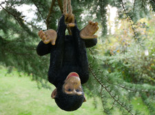 Large Resin Hanging Gorilla