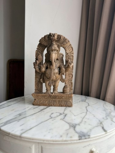 Lord ganesha wood carving - ganesha,
