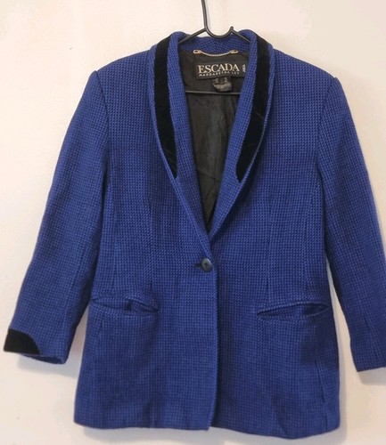 Vtg escada margaretha ley blue - vtg,