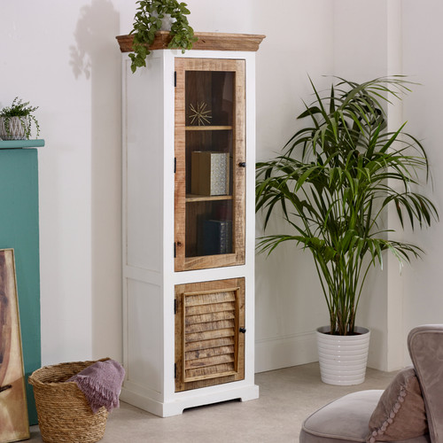 Alfie mango wood bookcase - mango,