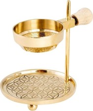 Livux gold brass incense - brass,