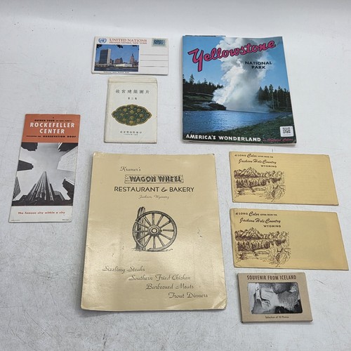 Travel brochures vintage retro - travel,
