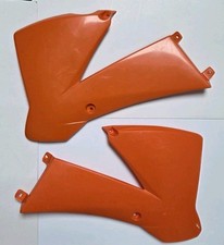 NEW SHOP SOILED UFO KTM 85SX MX ORANGE RADIATOR PANELS/SCOOPS 2004-2005 MODELS