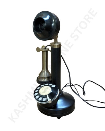 Brass iron vintage telephone - &,
