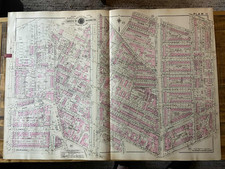 Detailed large plat map. Mt