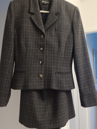 80s does 40s skirt suit - , 14