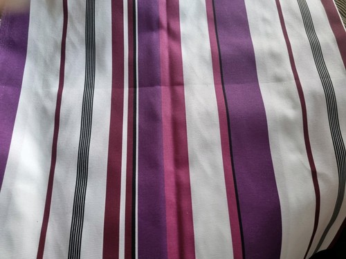 Pink purple stripe curtains - pink,