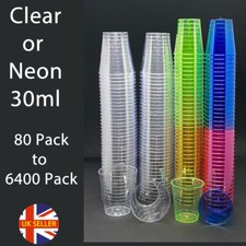 Plastic shot drinking glasses - plastic,