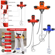 Electric 6 Gear Mixing Drill
