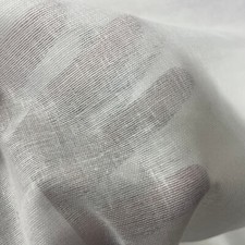 White Organic COTTON MUSLIN