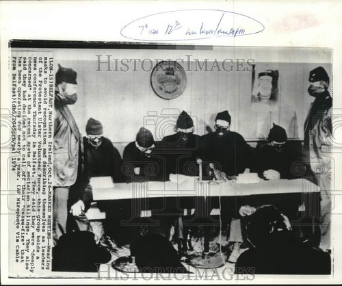 1974 press photo - press,