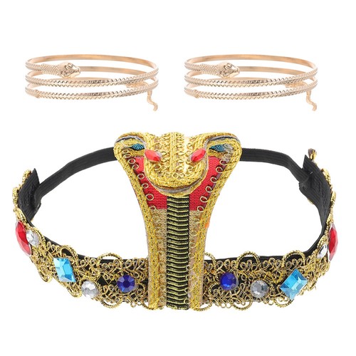 Egyptian headdress snake - headdress,