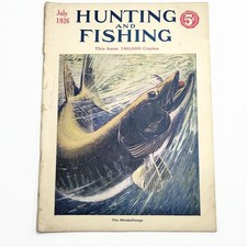 Vintage July 1926 Hunting and