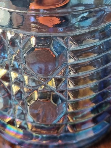 Vintage dark blue iridescent - vintage,