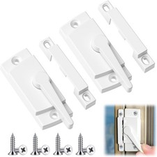 2 Pcs Window Sash Locks - Zinc