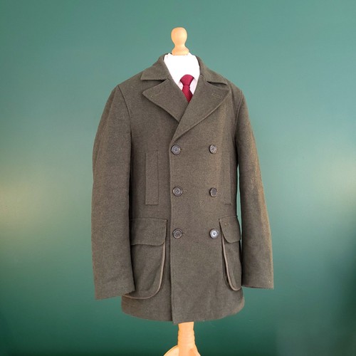 Barbour peacoat overcoat mens - barbour,