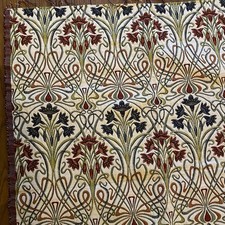 1.6m Tiffany Jewel Fabric Art Nouveau Jacquard Upholstery Cushion New 