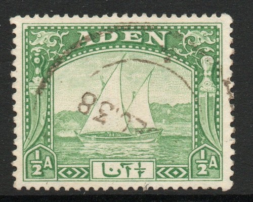 Aden 1937 dhows a - 1937, ½a