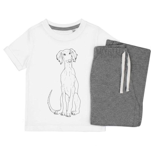 Saluki puppy kids nightwear - 'saluki,