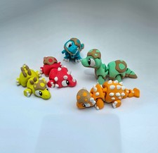 5 Dinosaurs, Articulated &