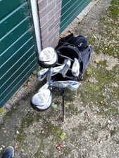 Ryder Set Of Golf Clubs x 11 Plus Case/Stand and Bag