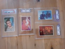 GRADED CARD LOT PANINI SMASH HITS THE SMITHS MORRISSEY MGC & PSA GRADED 4 SLABS