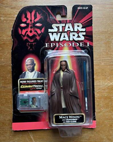 Hasbro star wars mace windu - star,