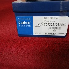 Gabor Black Suede Slip on