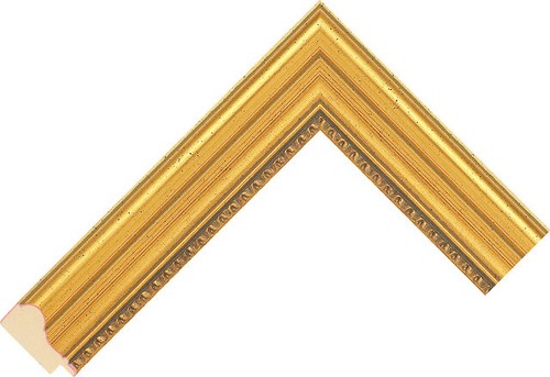 35mm wide gold spoon wood - 35mm,