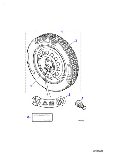 Jaguar genuine road wheel - genuine, tyre