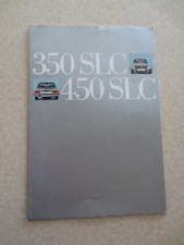 Original Mercedes 350 SLC &