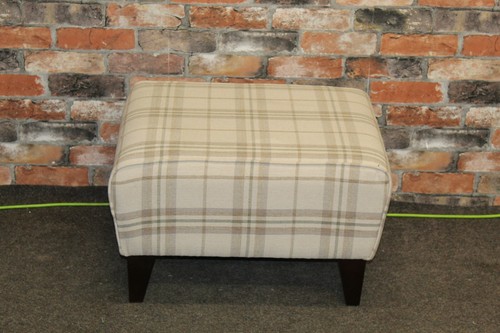 Footstool cream beige - footstool, &