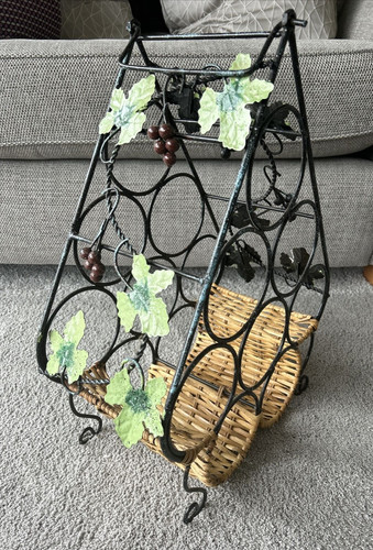 Bottle rustic grape vine - rustic,